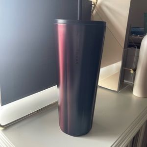 Red to Blue Starbucks Cup